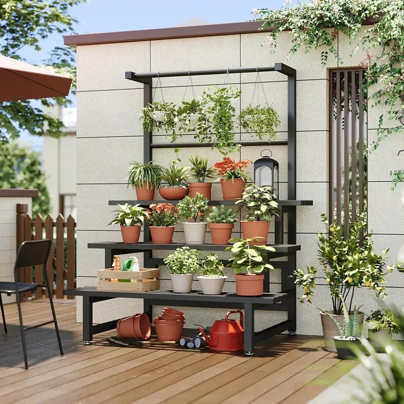 Tiered Display Plant Rack Shel - Outdoor Furniture Luxury 评论和价格