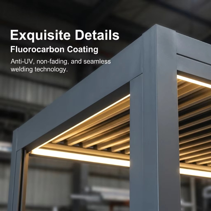 Luxury Aluminum Pergola Custom - Outdoor Furniture Luxury 评论和价格