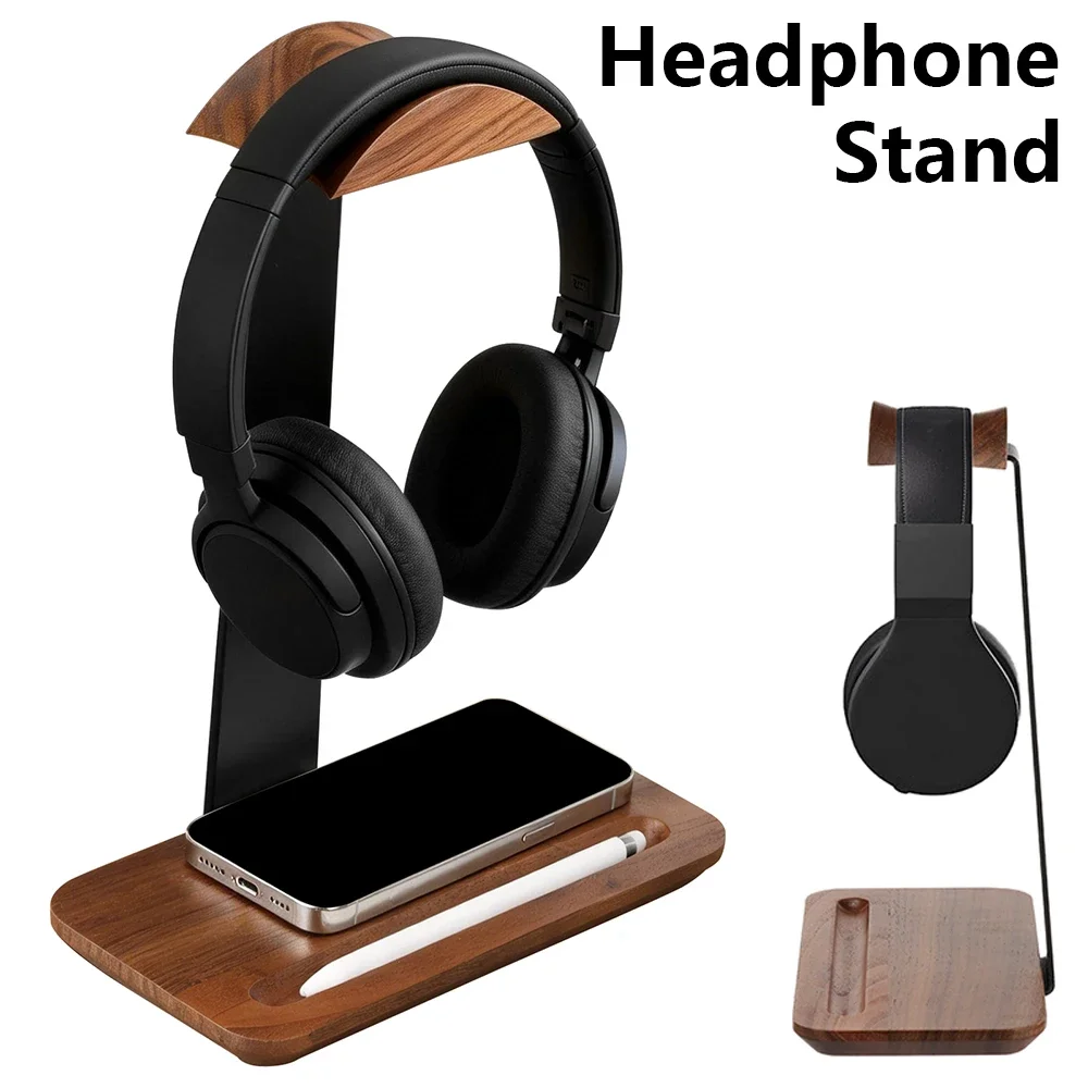 Universal Wood Headphone Stand - Outdoor Furniture Wood 评论和价格