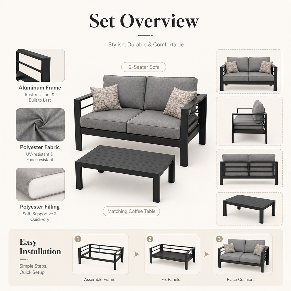 Modern Luxury Aluminum Outdoor - Outdoor Furniture Luxury 评论和价格